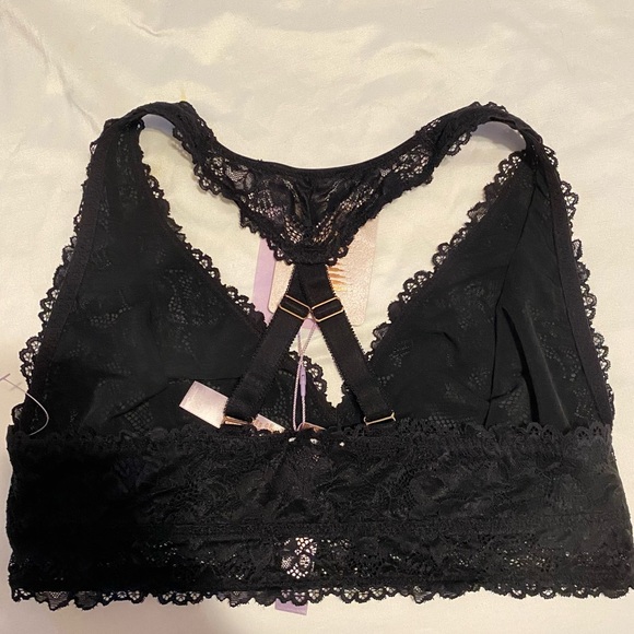 Savage x Fenty NWT Floral Lace Racerback Bralette size 1X - Picture 3 of 5